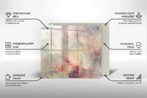 Worktop heat protector Background of paint texture