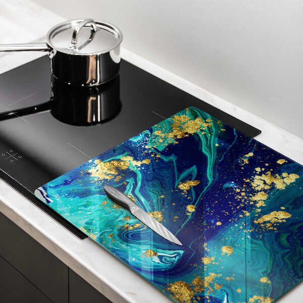 Worktop saver Abstraction with gold