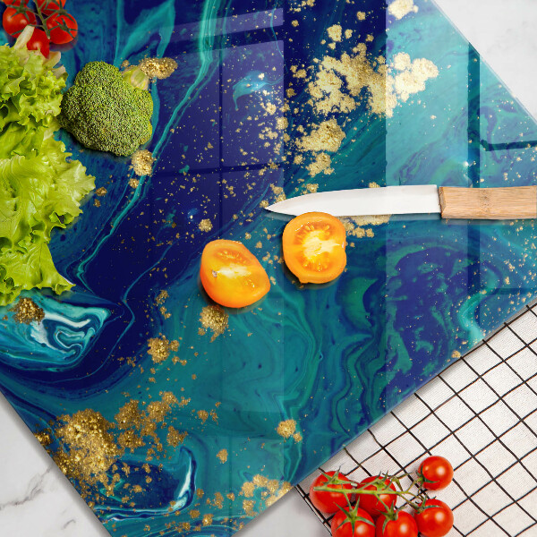 Worktop saver Abstraction with gold