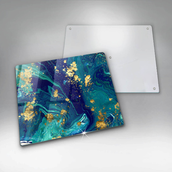 Worktop saver Abstraction with gold