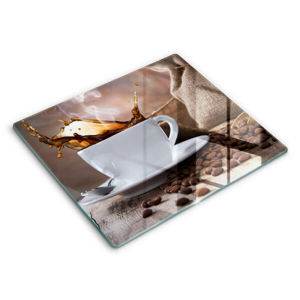 Kitchen worktop saver Cup and coffee beans