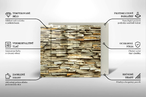 Kitchen worktop saver Decorative stones