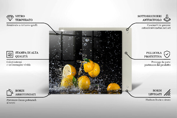 Kitchen worktop saver Juicy lemon fruit