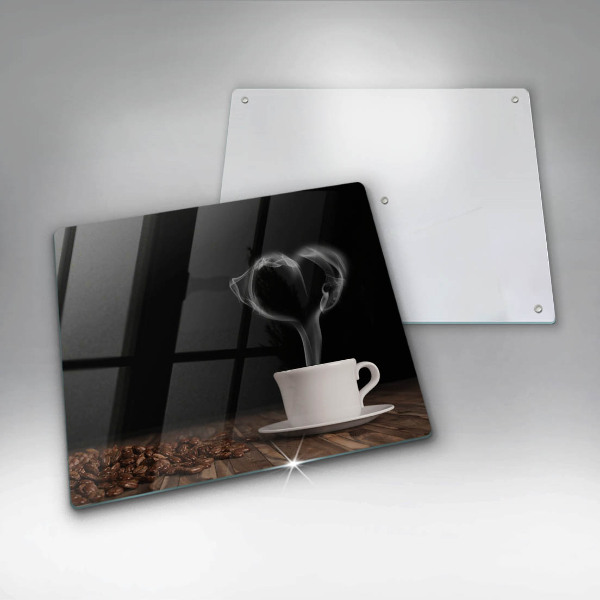 Worktop saver Coffee cup heart