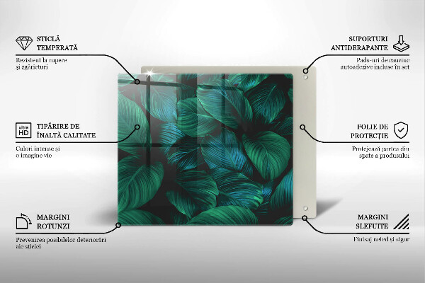 Kitchen worktop saver Jungle leaves