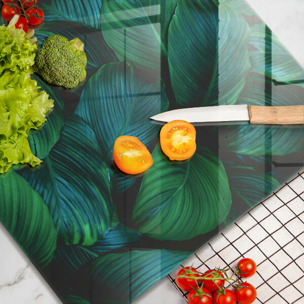 Kitchen worktop saver Jungle leaves