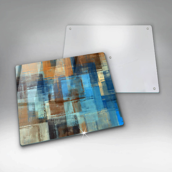 Kitchen worktop saver Painted background