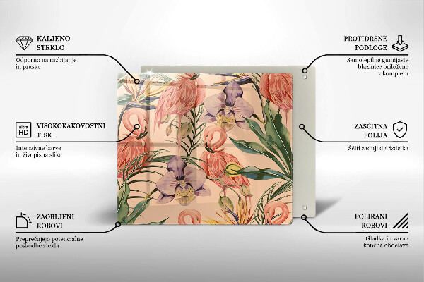 Kitchen worktop saver Flaminga illustration