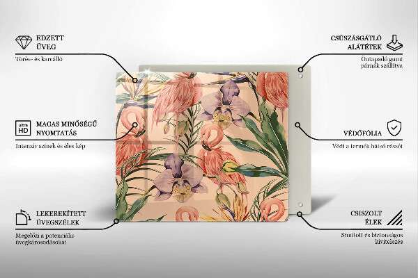 Kitchen worktop saver Flaminga illustration