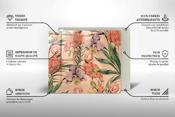 Kitchen worktop saver Flaminga illustration