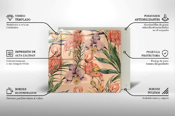 Kitchen worktop saver Flaminga illustration