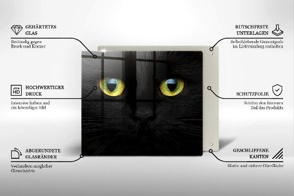 Worktop saver Animal cat eyes