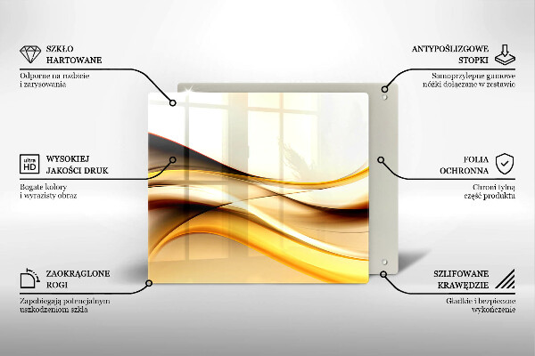 Kitchen worktop saver Abstraction smoke lines