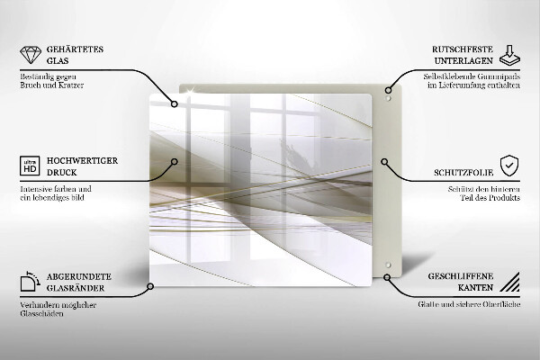 Kitchen worktop saver Abstraction Design lines