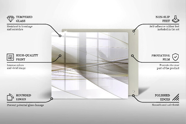 Kitchen worktop saver Abstraction Design lines