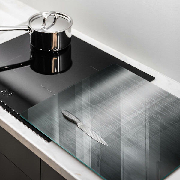 Kitchen worktop saver Metal texture