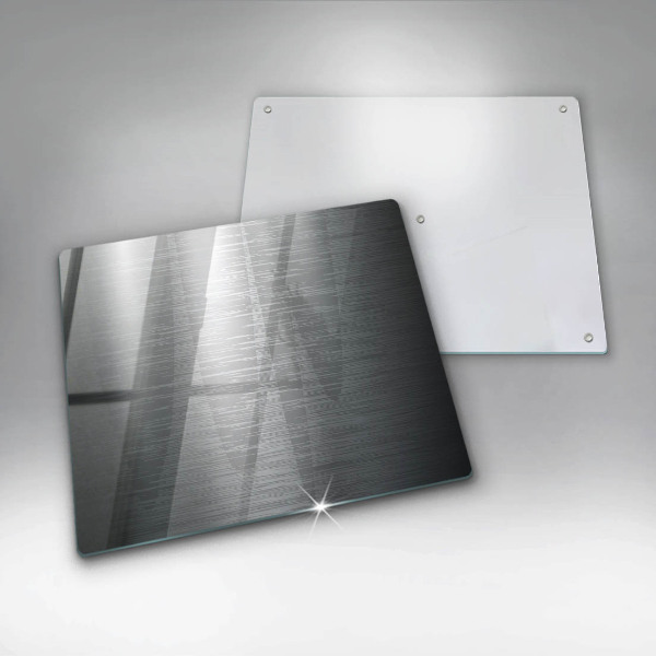 Kitchen worktop saver Metal texture