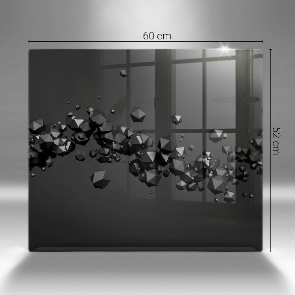 Worktop saver 3D shapes abstraction