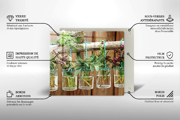 Worktop saver Herbs vintage plants