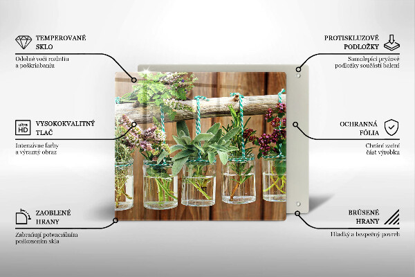 Worktop saver Herbs vintage plants