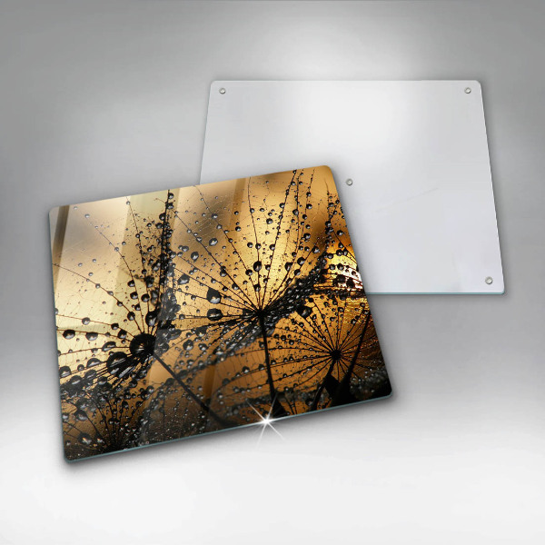 Kitchen worktop saver Rosa and dandelions