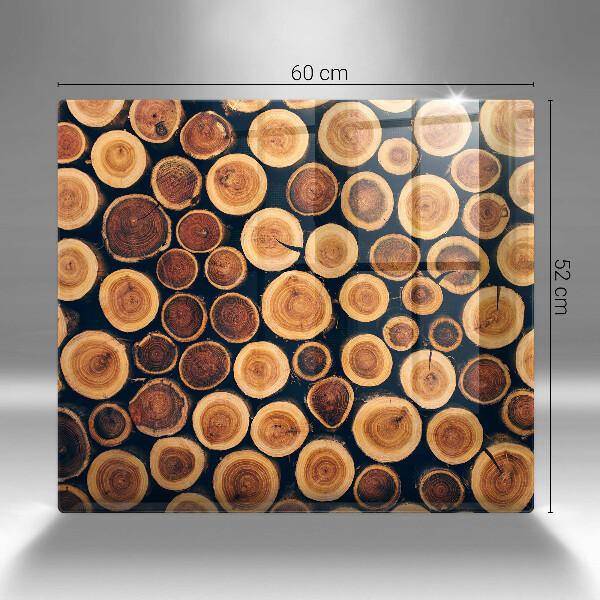 Worktop heat protector Wooden stumps of trees