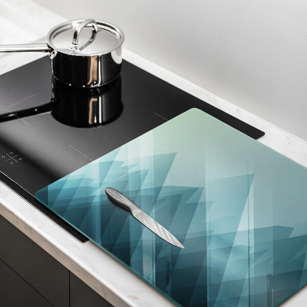 Worktop heat protector Abstract mountains