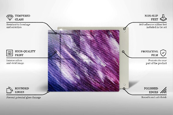 Worktop heat protector Paint abstraction