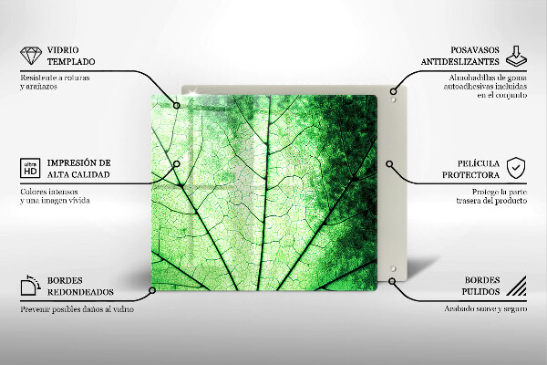 Kitchen worktop saver Decorative leaf