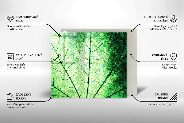 Kitchen worktop saver Decorative leaf