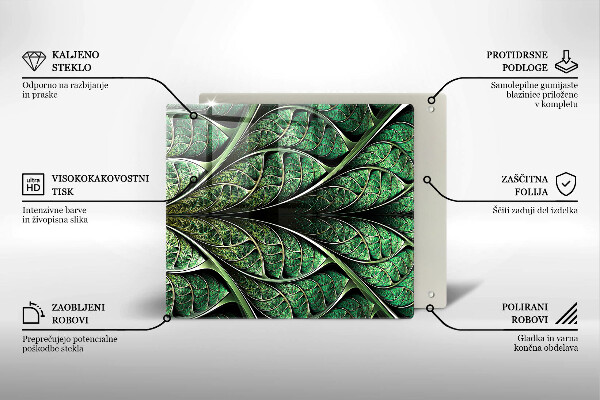 Worktop saver Vein leaf structure