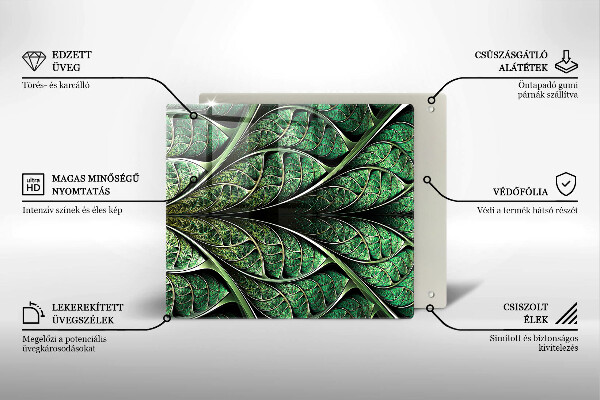 Worktop saver Vein leaf structure