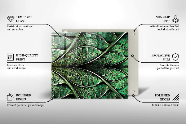 Worktop saver Vein leaf structure