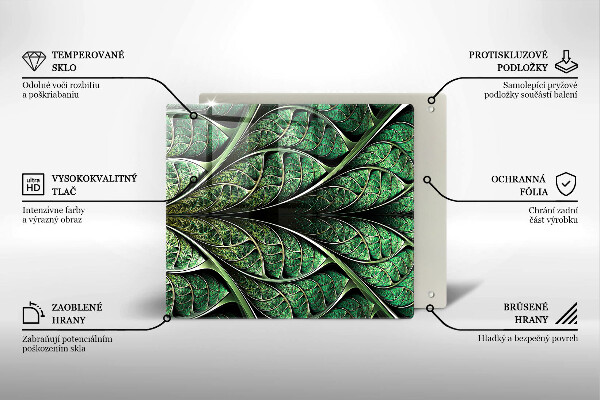 Worktop saver Vein leaf structure