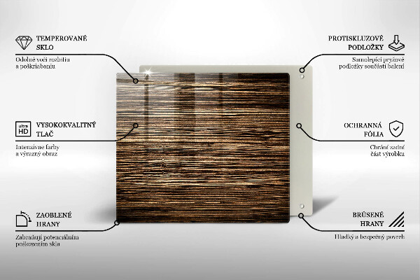 Worktop saver Wood texture