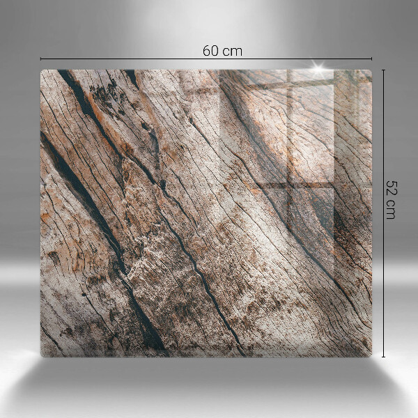 Worktop heat protector Wood structure