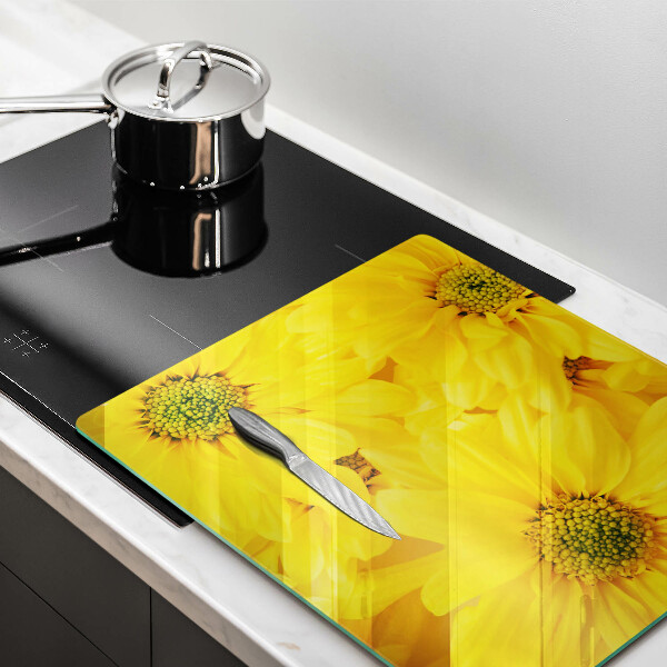 Worktop heat protector Flowers petals