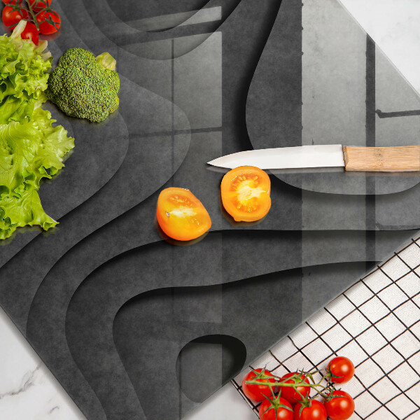 Worktop heat protector 3D stone shapes