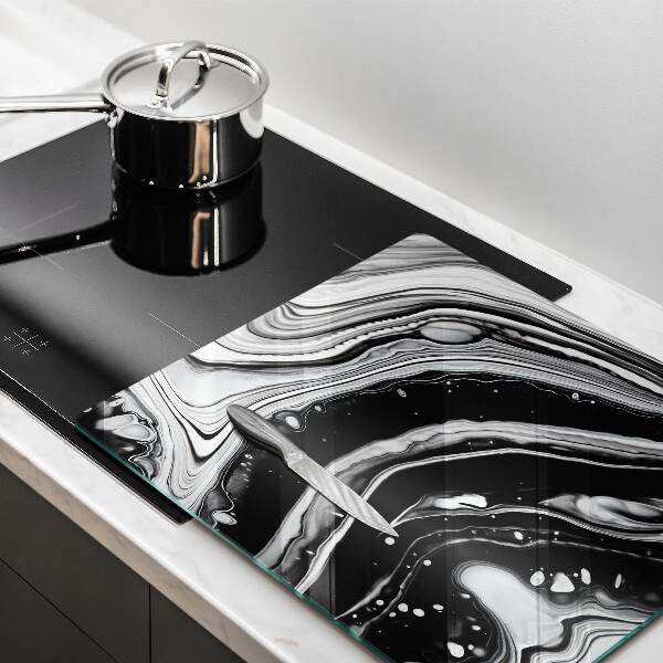 Worktop heat protector Ink abstraction