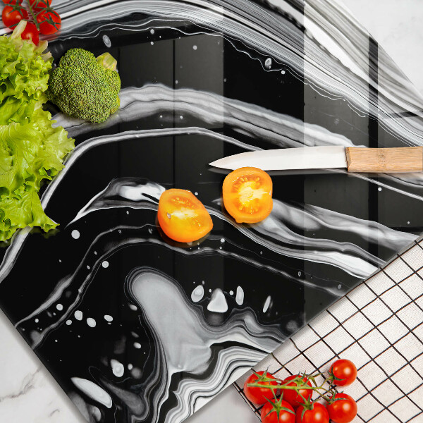 Worktop heat protector Ink abstraction