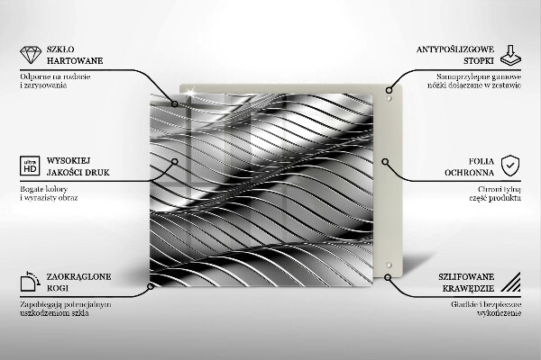 Worktop saver 3D metal structure