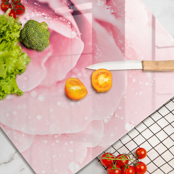 Kitchen worktop saver Rosa drops and rose flower