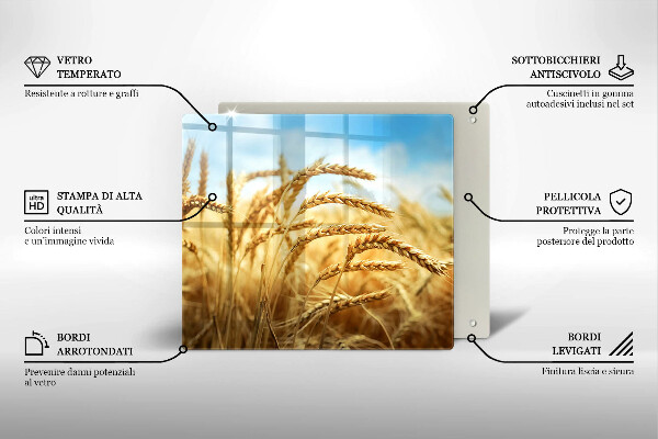 Kitchen worktop saver Cereals in the field