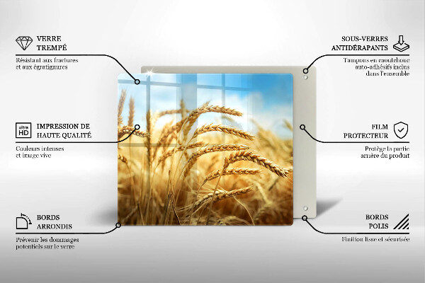 Kitchen worktop saver Cereals in the field