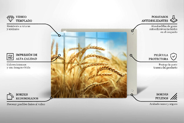 Kitchen worktop saver Cereals in the field