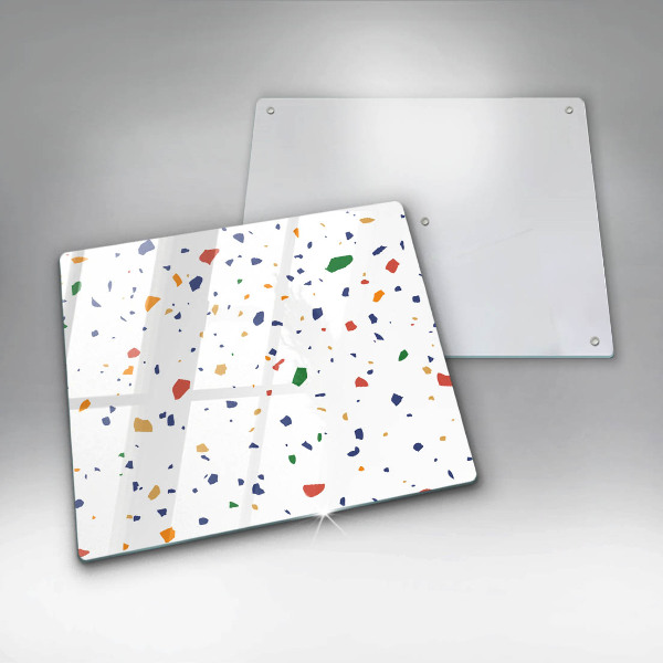 Induction hob cover Colored gres