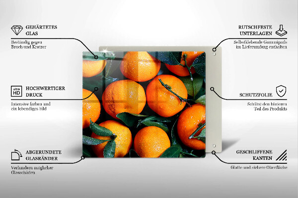 Kitchen worktop saver Fruit oranges