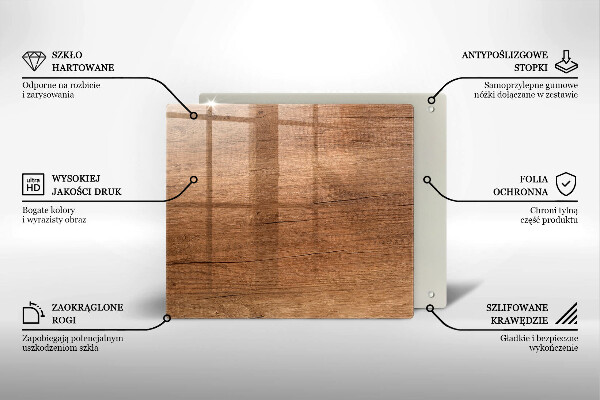 Kitchen worktop saver Wood texture