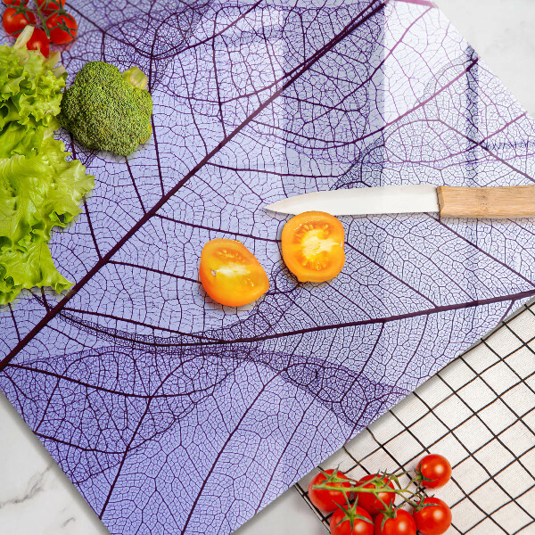 Kitchen worktop saver Leaves with veins