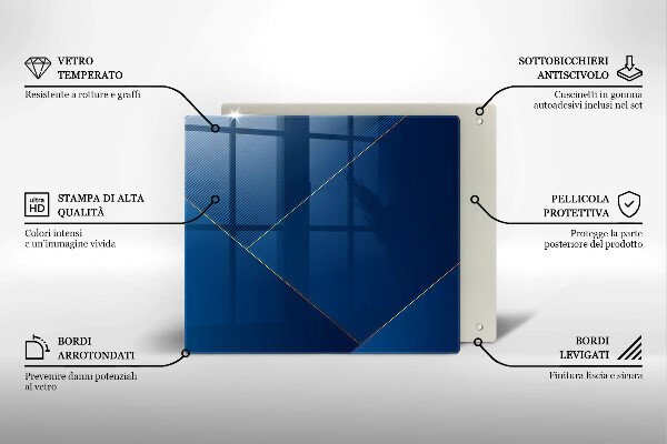 Induction hob cover Modern background